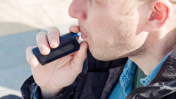 Heated tobacco products heat tobacco and produces an aerosol or smoke which contains nicotine (stock pic)