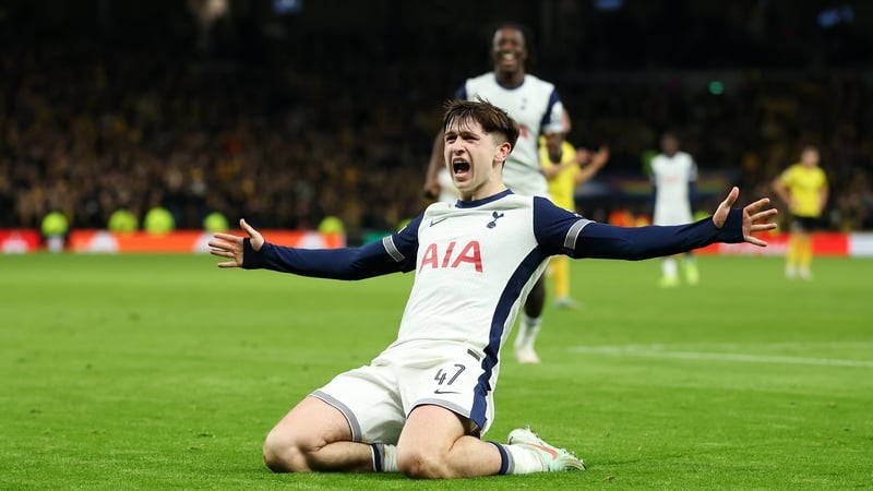 Mikey Moore wrapped up the scoring at Tottenham Hotspur Stadium