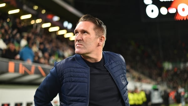 Ferencvaros manager Robbie Keane