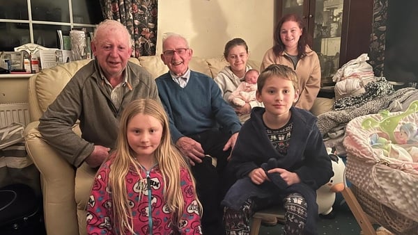 Four generations of the Murphy family, Ballymacward, Ballinasloe, Co Galway