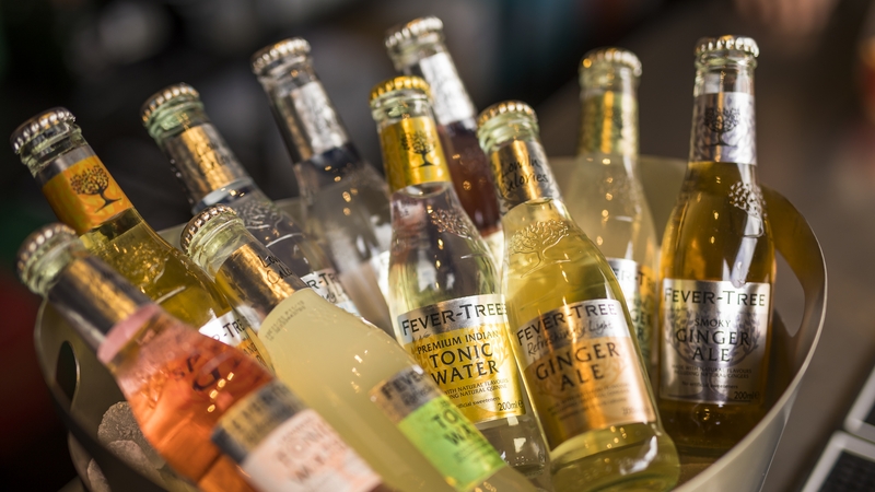 Tonic maker Fevertree Drinks has reported a 15% fall in its first-half pretax profit
