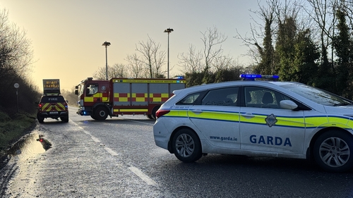 The N80 in Leagh, Rathoe, Carlow has since reopened