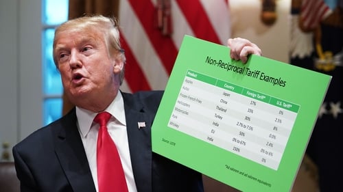 Briefings for the CEO of the IDA said he needed to be prepared for questions on Donald Trump's plans for tariffs