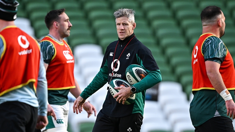 Ireland interim head coach Simon Easterby