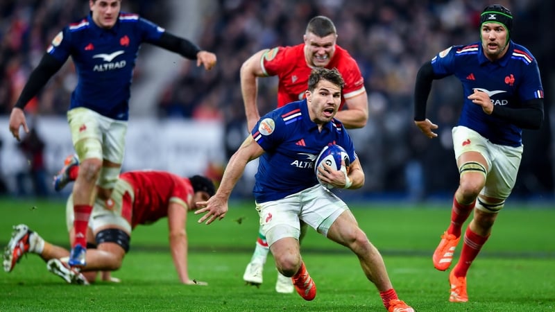 Antoine Dupont was unplayable in France's 43-0 win over Wales