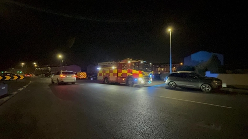 Bhí 4 aonad den bhiogáid dóiteáin ar an láthair