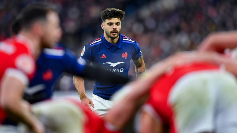 Romain Ntamack is set to miss France's game in Twickenham after seeing red against Wales