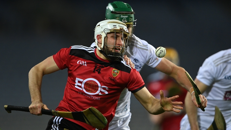 Eoghan Sands was on target for Down