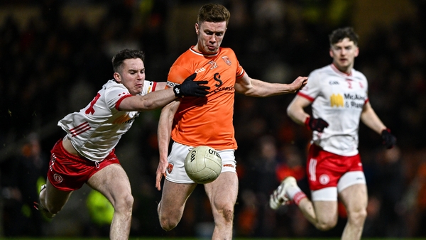 Ross McQuillan was among the two-point scorers for Armagh