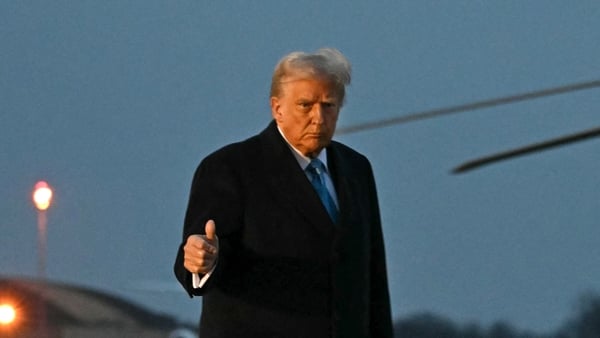 Donald Trump signed off on threatened 25% tariffs on neighbouring Mexico and Canada