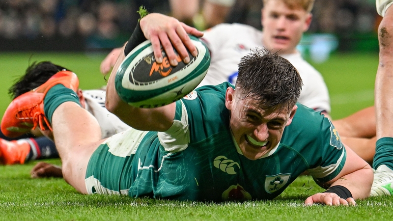 Dan Sheehan marked his Test return with a try