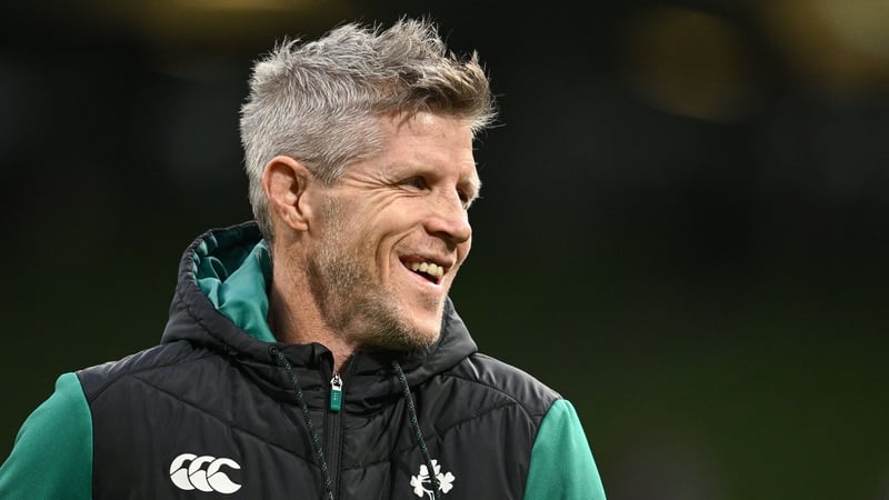Ireland interim head coach Simon Easterby