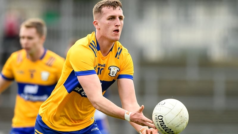 Emmet McMahon contributed four points to the Clare tally