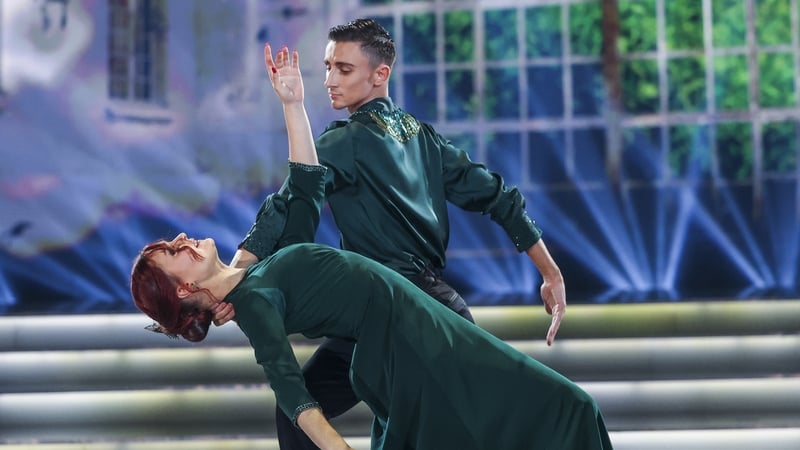 Taekwondo athlete Jack Woolley and his dance partner Alex Vladimirov topped the leaderboard