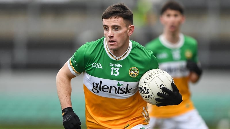 Dylan Hyland scored four points for Offaly in Portlaoise