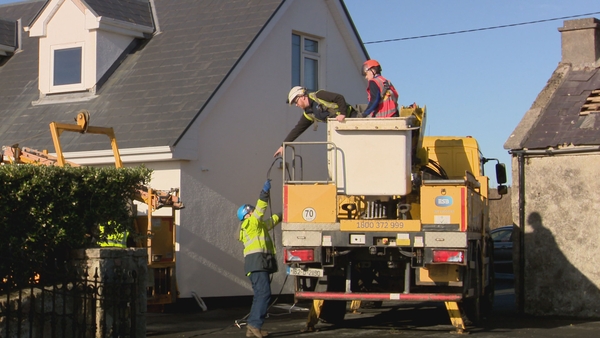 Work by ESB Networks crews has resulted in the restoration of supply to many homes but the so-called "long tail" facing technicians means there are countless pockets still without power