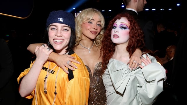 Billie Eilish, Sabrina Carpenter and Chappell Roan