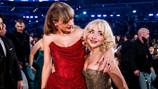 Taylor Swift and Sabrina Carpenter