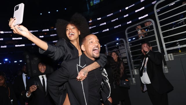 Willow Smith and Will Smith