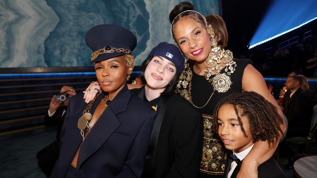 L-R: Janelle Monáe, Billie Eilish, Alicia Keys and Genesis Ali Dean