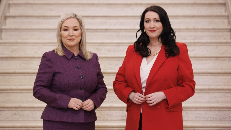 First Minister Michelle O'Neill and her deputy Emma Little-Pengelly insisted ministers are working collectively to improve public services