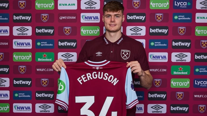 Evan Ferguson is a Hammer