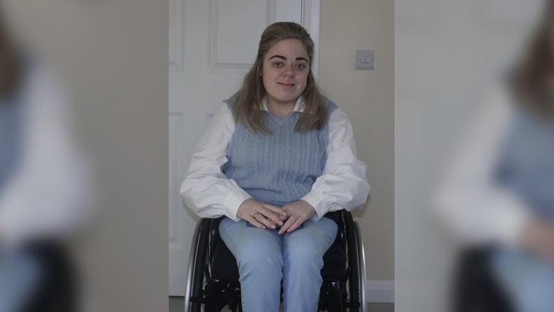 Emma Ward, 22, has not been able to charge her powered wheelchair