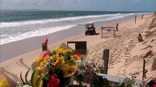 Emergency crews were called to the Woorim Beach at Bribie Island, about 80kms north of Brisbane following reports of a serious shark bite incident