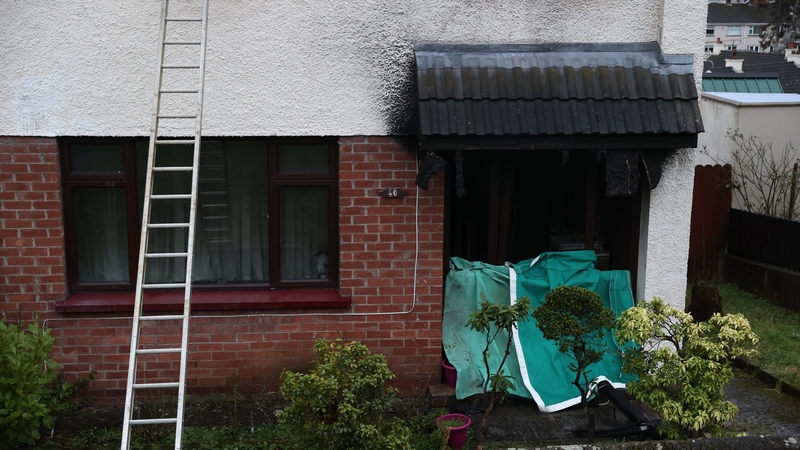 The fire caused extensive damage (Image: PA)