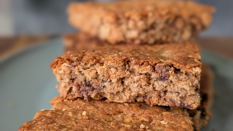 Mark Murphy's oat and chocolate chip bars: Today