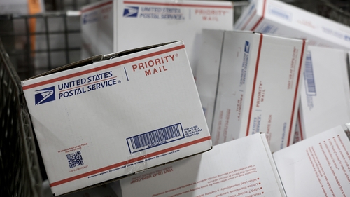 The US Postal Service said it would again accept parcels from China and Hong Kong