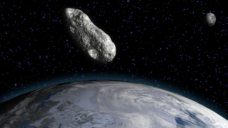 Experts believe people shouldn't panic, but they're watching the skies closely (Stock image)