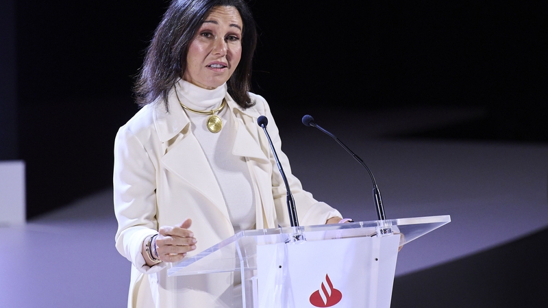Santander's executive chair Ana Botin