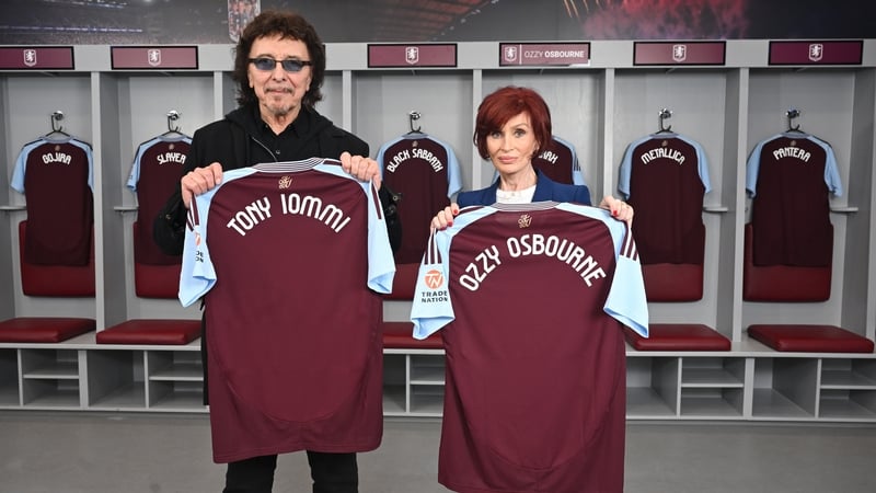 Ozzy Osbourne's wife Sharon and Black Sabbath guitarist Tony Iommi announced the news on Wednesday at Villa Park, the home of Aston Villa FC, of whom the Black Sabbath frontman has been a fan for many years