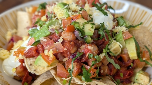 Mags Roche's spicy bean nachos: Today