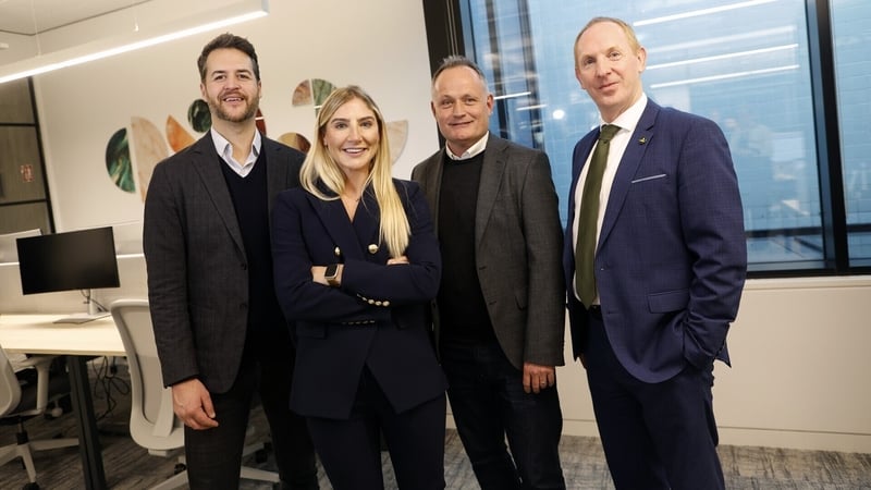 (L-R) Ryan Meadows - SVP Global Sales Klaviyo, Pia Heilmann - VP of Sales EMEA Klaviyo, Ben Jackson - Managing Director EMEA Klaviyo and Michael Lohan - CEO of IDA Ireland