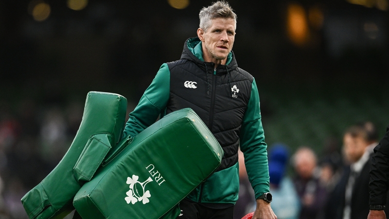 Ireland interim head coach Simon Easterby