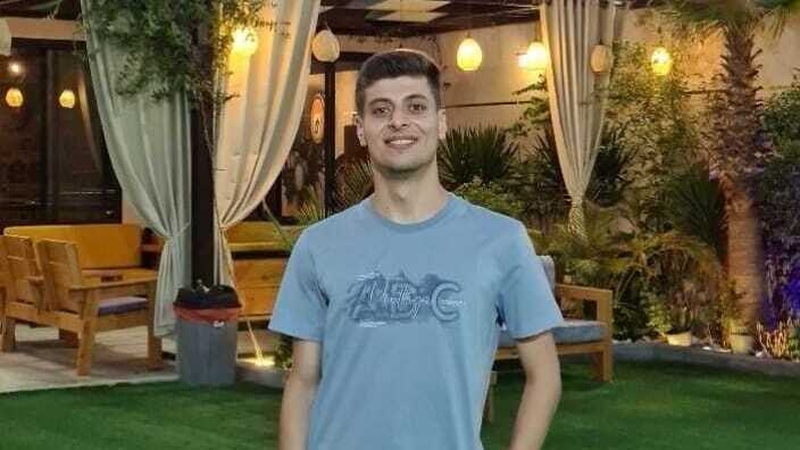 Mohammed Abushaban pictured before the war began in Gaza