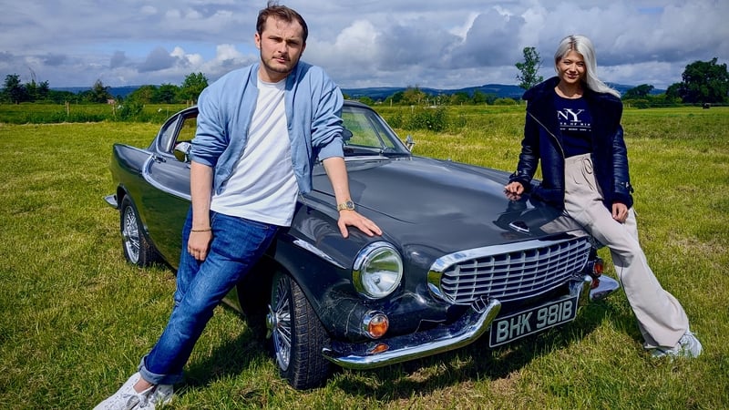 EastEnders stars Danielle Harold and Max Bowden for Celebrity Antiques Road Trip