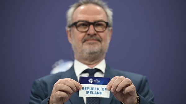 The Republic of Ireland are drawn by Uefa's Lance Kelly