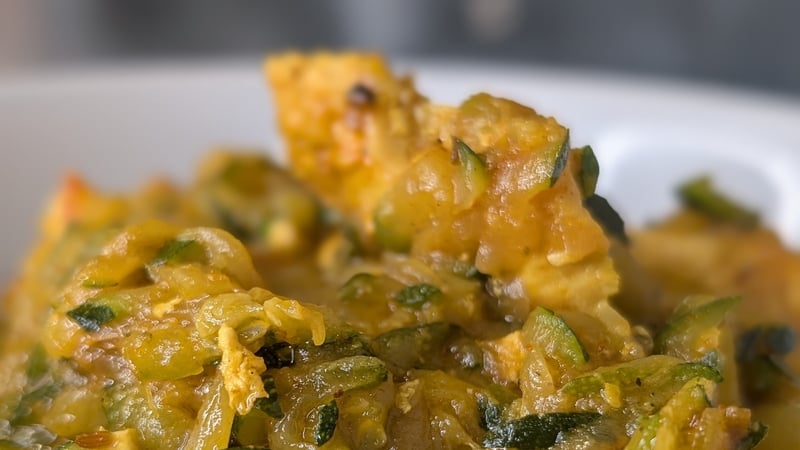 Lina Gautam's chicken and courgette curry: Today