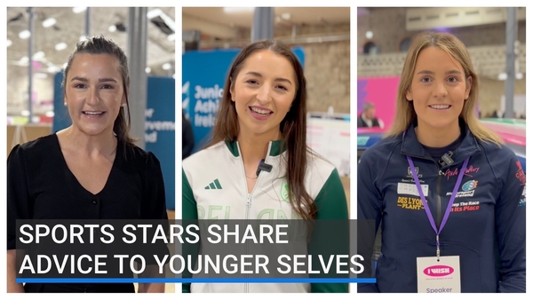 Olympians Phil Healy and Zoe Hynde, and rally driver Aoife Raftery share the advice they would give their younger selves