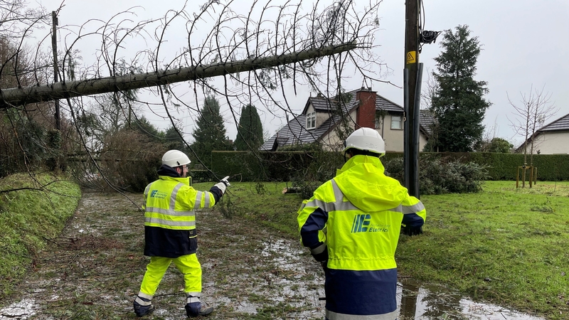 There were more than 3,000 incidents of trees and debris obstruction on roads