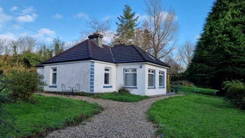 A view of Guido Von Der Velden's home near Boyle