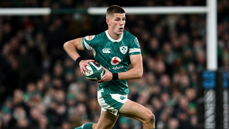 Sam Prendergast starts at out-half for Ireland
