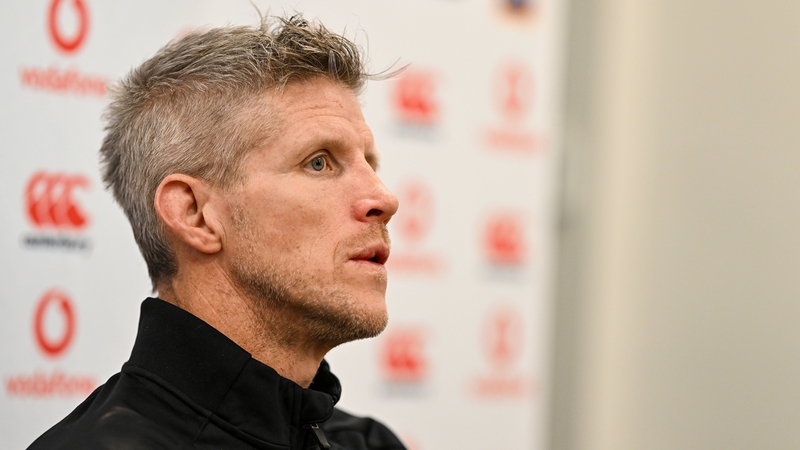 Ireland interim head coach Simon Easterby
