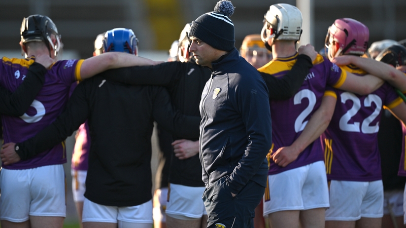 Wexford bainisteoir Keith Rossiter has found his options limited so far this season