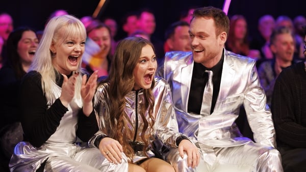 EMMY pictured when it was announced that she would represent Ireland at the Eurovision Song Contest in May