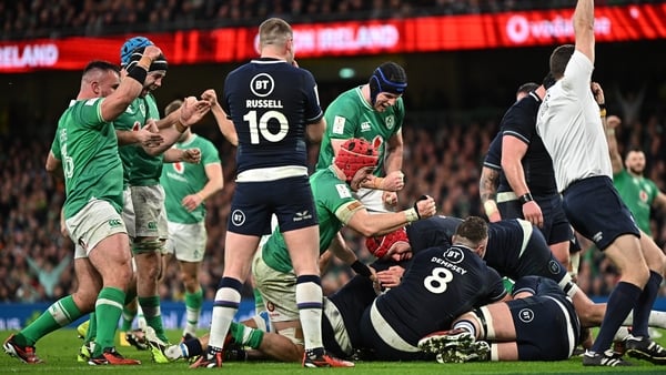 Ireland were 17-13 winners when the sides met in 2024