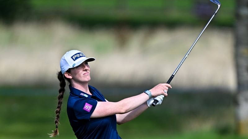Lauren Walsh improved on her opening round on day two at Beroun Golf Resort